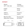 Exhaust Duct Line Fan, 110V, 350m3 - view 6