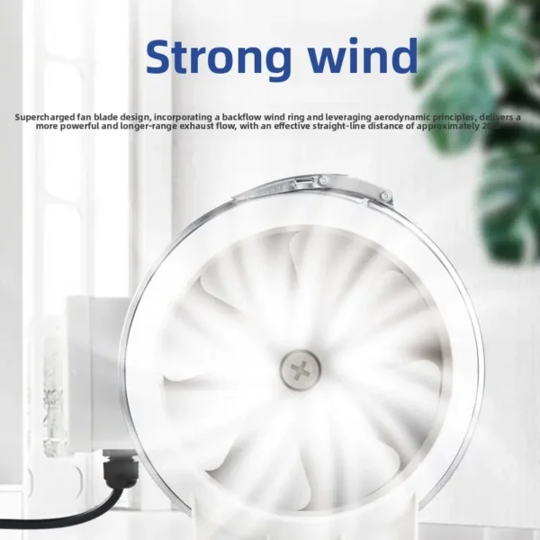 Exhaust Fan, 10-Inch, Plastic - view 3