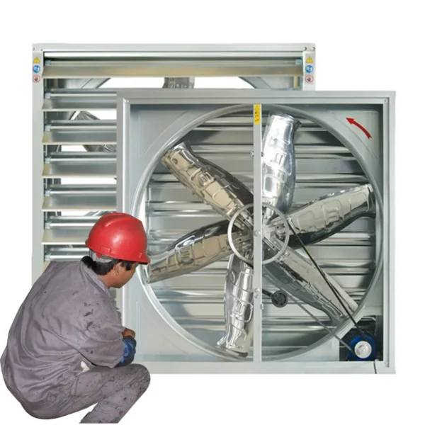 Exhaust Fan, 10000, 380v, Stainless Steel - view 3