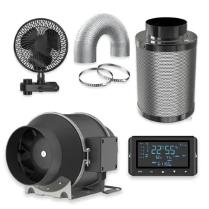Exhaust Fan, 110-240V, Centrifugal, Plastic, 383