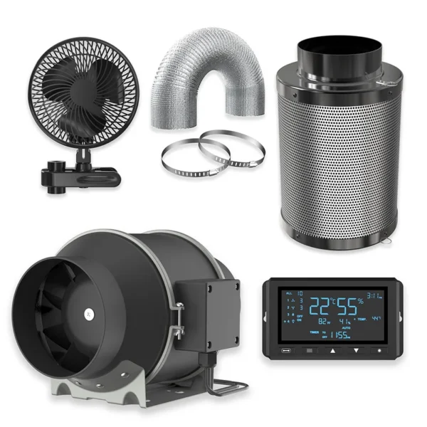 Exhaust Fan, 110-240V, Centrifugal, Plastic, 383