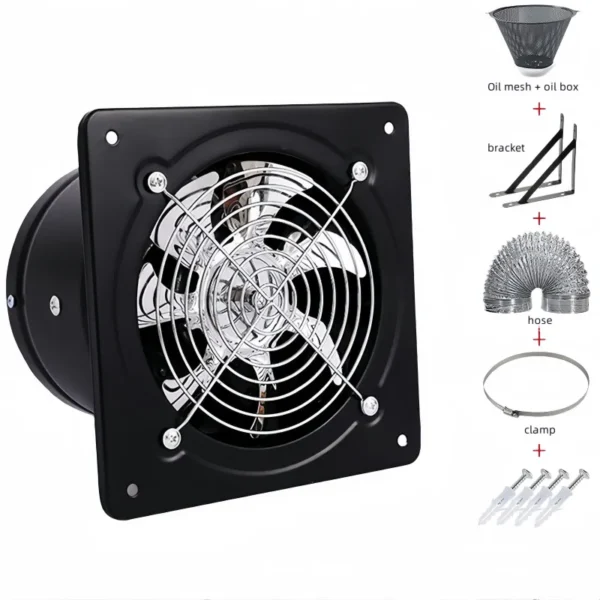 Exhaust Fan, 110v, 220v, Wall - view 6
