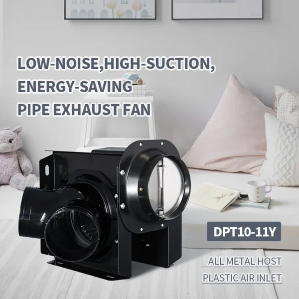 Exhaust Fan, 12v, 220 V, Metal - view 6