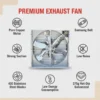 Exhaust Fan, 1380x1380, 50'' - view 2