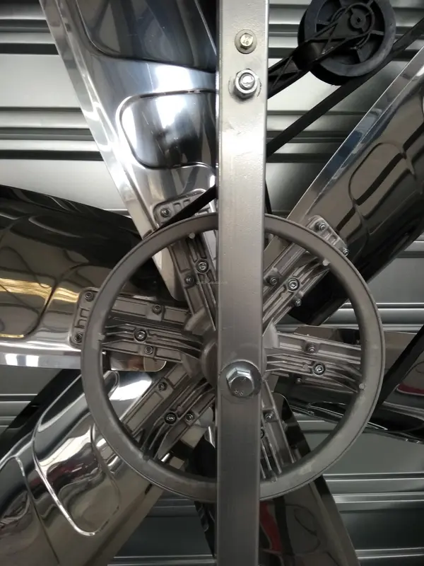 Exhaust Fan, 380V, Stainless Steel - view 3