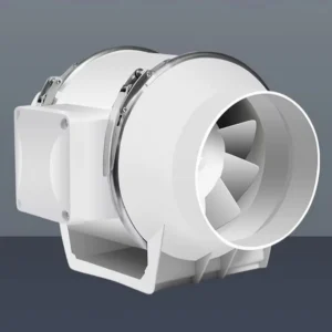 Exhaust Fan, 4-Inch, Plastic, 220V, 28W