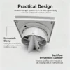 Exhaust Fan, 6-inch, ABS, Plastic - view 2