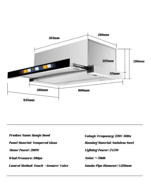 Exhaust Fan, 600mm, 11-14m/min - view 5