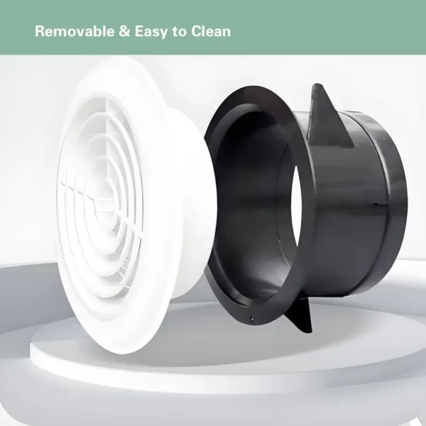 Exhaust Fan, ABS, Ceiling, 1-Year - view 2