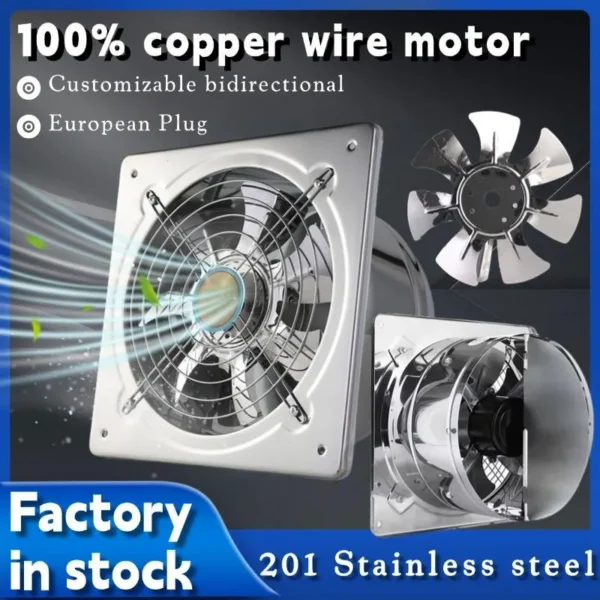 Exhaust Fan, AC 220V~240V, Electric - view 4