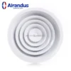 Exhaust Fan, Aluminum, Ceiling - view 2
