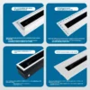 Exhaust Fan, Aluminum, Wall, Ceiling - view 4