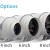 Exhaust Fan, Plastic, AC 220V~240V, Electric - view 5
