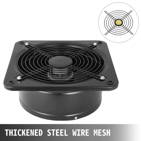 Exhaust Fan, Wall, 220V, Plastic - view 6