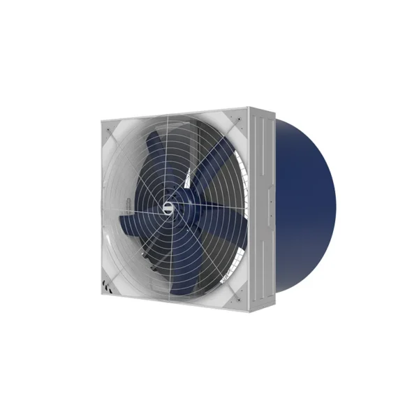 Exhaust Fan, Wall, 380-460V, Electric - view 2