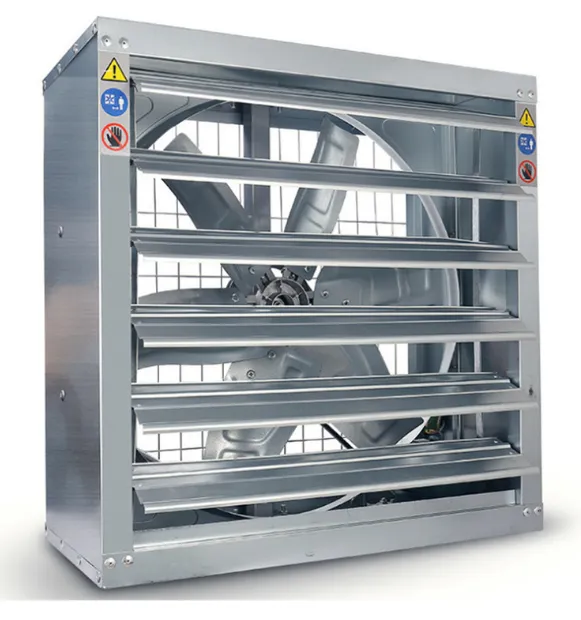 Exhaust Fan, Wall, 380V, Electric - view 2