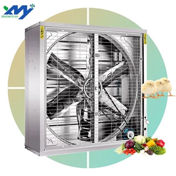Exhaust Fan, Wall, 380V, Electric - view 3