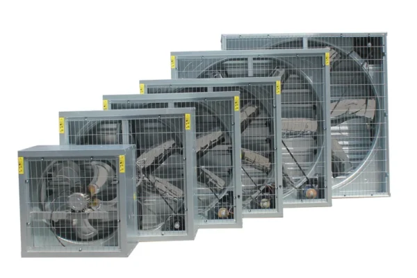 Exhaust Fan, Wall, 380V, Electric - view 6