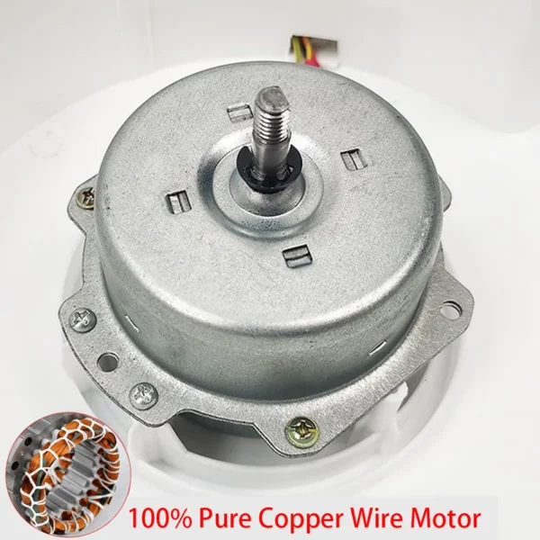 Exhaust Fans, 220V, Plastic, Ceiling - view 5