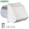 Exhaust Fans, 8inch, Steel, Wall