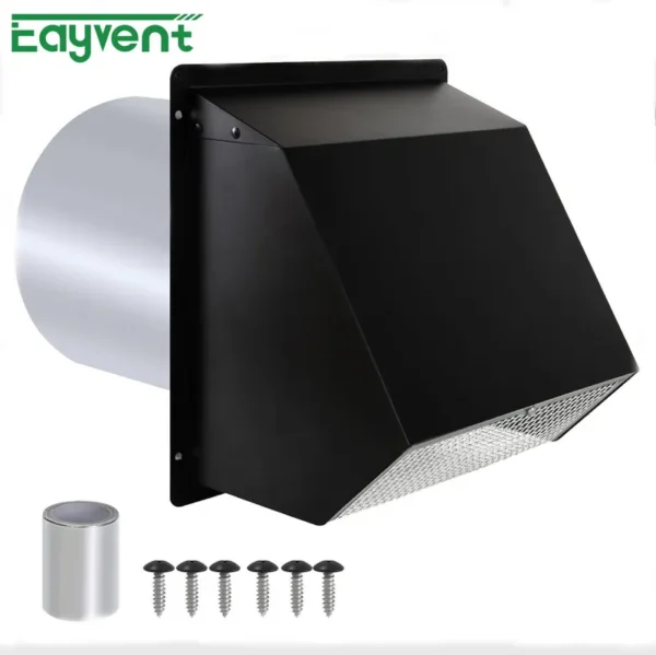Exhaust Fans, 8inch, Steel, Wall - view 2