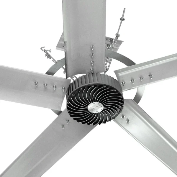 Exhaust Industrial Hvls Fan, SANXIN, SX-DFS30, Ceiling, Roof - view 3