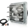 Exhaust Metal Shutter Fan, Wall, 120, Electric