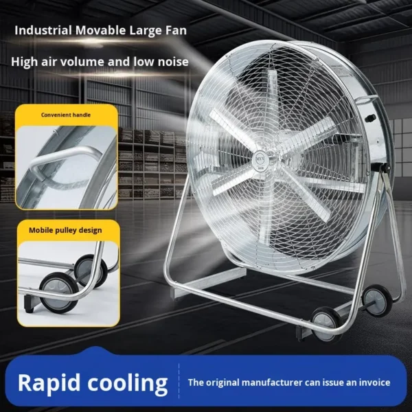 Exhaust Movable Ventilation Fan, 24", 30", 36", Portable - view 2