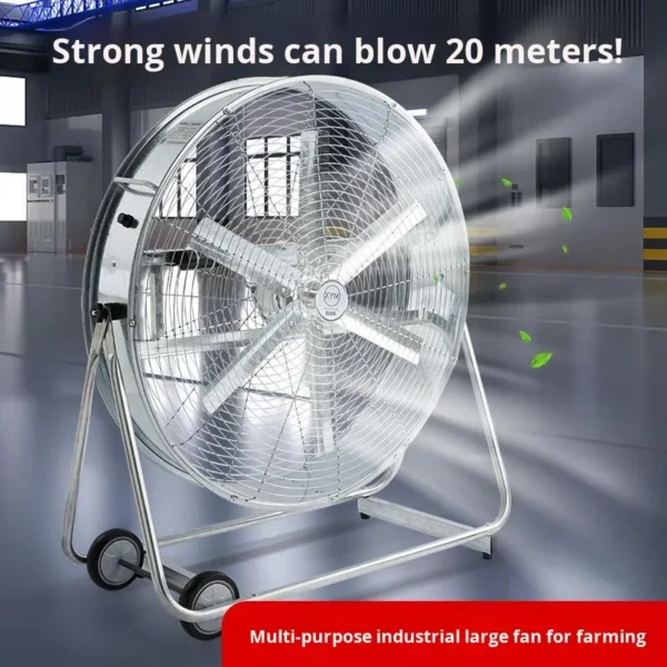 Exhaust Movable Ventilation Fan, 24", 30", 36", Portable - view 3
