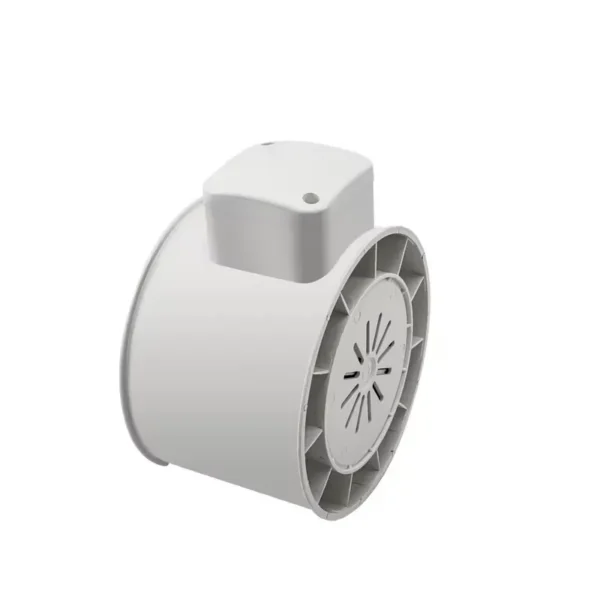 Exhaust Pipe Fan, Inline, 220V, Plastic - view 3
