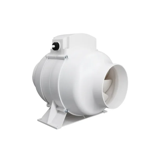 Exhaust Pipe Fan, Inline, ABS - view 3