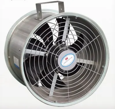 Exhaust Shaft Air Fan, Stainless, Steel, 220V/380V, Wall - view 2