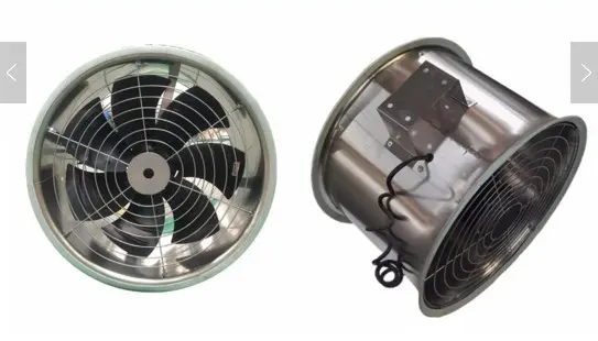 Exhaust Shaft Air Fan, Stainless, Steel, 220V/380V, Wall - view 6