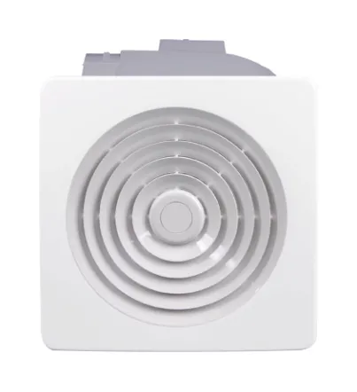 Exhaust Silent Ventilation Fan, Ceiling, 120 V, Electric