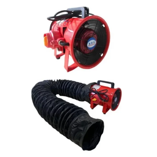 Exhaust Ventilation Axial Blower, 200mm, 220V, Portable - view 3