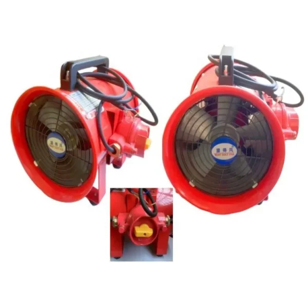 Exhaust Ventilation Axial Blower, 200mm, 220V, Portable - view 5