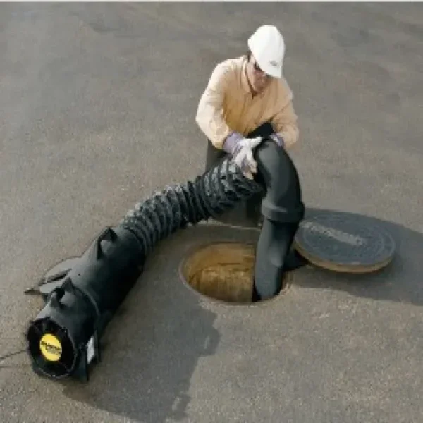 Exhaust Ventilation Axial Blower, 200mm, 220V, Portable - view 6