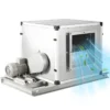 Exhaust Ventilation Centrifugal Fan, HVAC, Stainless, Steel