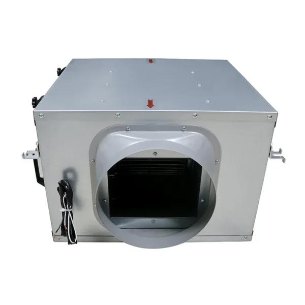Exhaust Ventilation Centrifugal Fan, HVAC, Steel, Inline - view 6