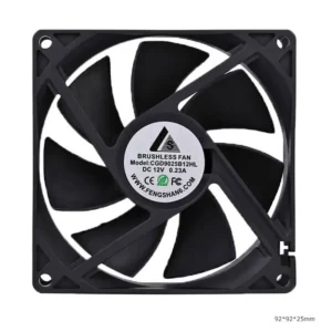Exhaust Ventilation Fan, 9225, 92x92x25mm, 12v, 24v