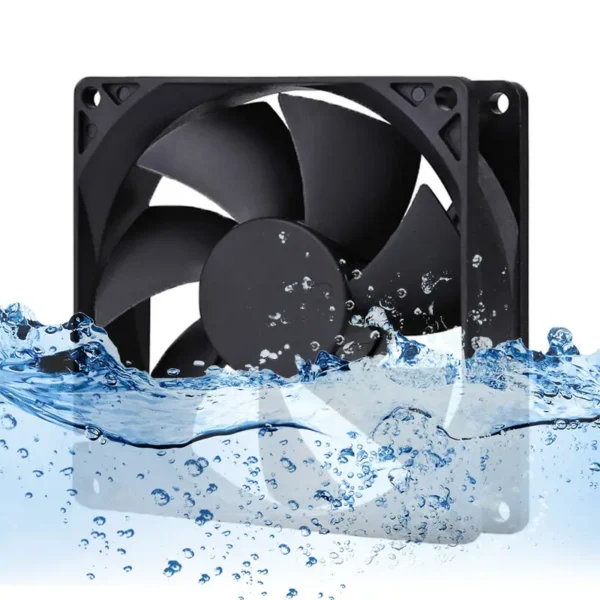 Exhaust Ventilation Fan, 9225, 92x92x25mm, 12v, 24v - view 3