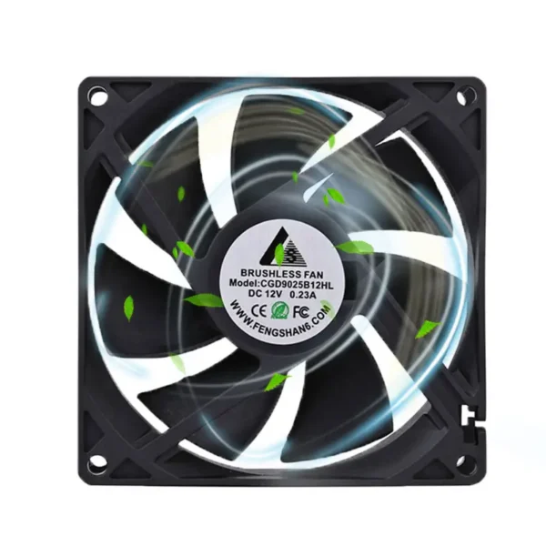Exhaust Ventilation Fan, 9225, 92x92x25mm, 12v, 24v - view 4