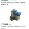 Exhaust Ventilation Turbine Fan, Centrifugal, customizable - view 4