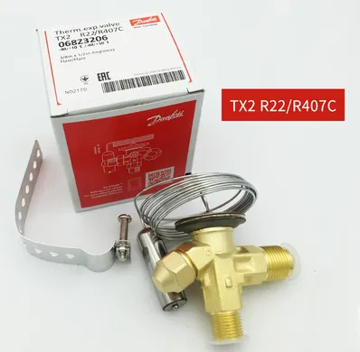 Expansion Valve, TX2, R22, Brass, R134A - view 2