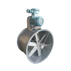 Explosion-proof Axial Fan, Aluminum, 120 V, Electric