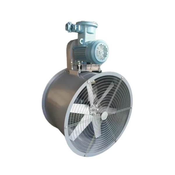Explosion-proof Axial Fan, Aluminum, 120 V, Electric