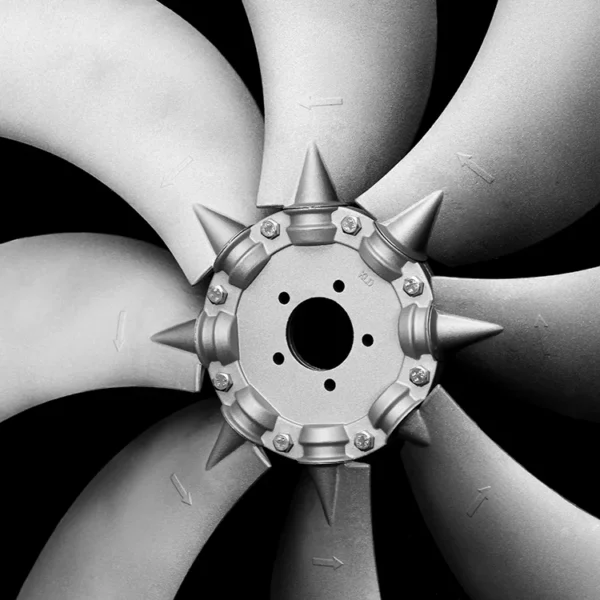 Explosion-proof Axial Fan, Aluminum, 8-Leaf, 20-50, 300-592mm - view 2
