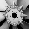 Explosion-proof Axial Fan, Aluminum, 8-Leaf, 20-50, 300-592mm - view 5