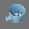 Explosion Proof Axial Fan, BG180, 380V, IP55, Steel - view 3