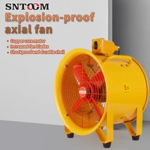 Explosion Proof Axial Fan, BSFT, 380V/220V, 0.15-0.75kW